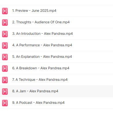  Benjamin Earl - The Family - June 2025 ft. Alex Pandrea