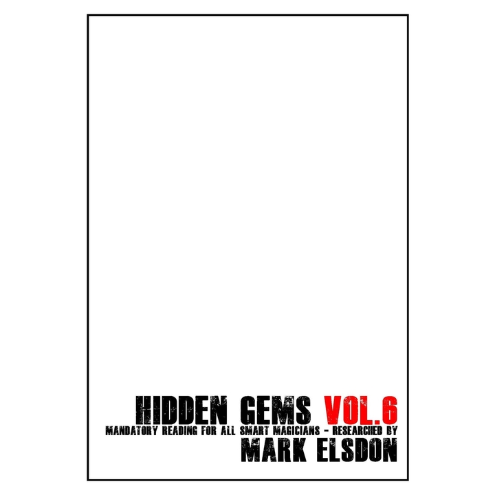 HIDDEN GEMS 6 by Mark Elsdon