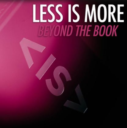 Less is More: Beyond the Book ( May 15 , 16)